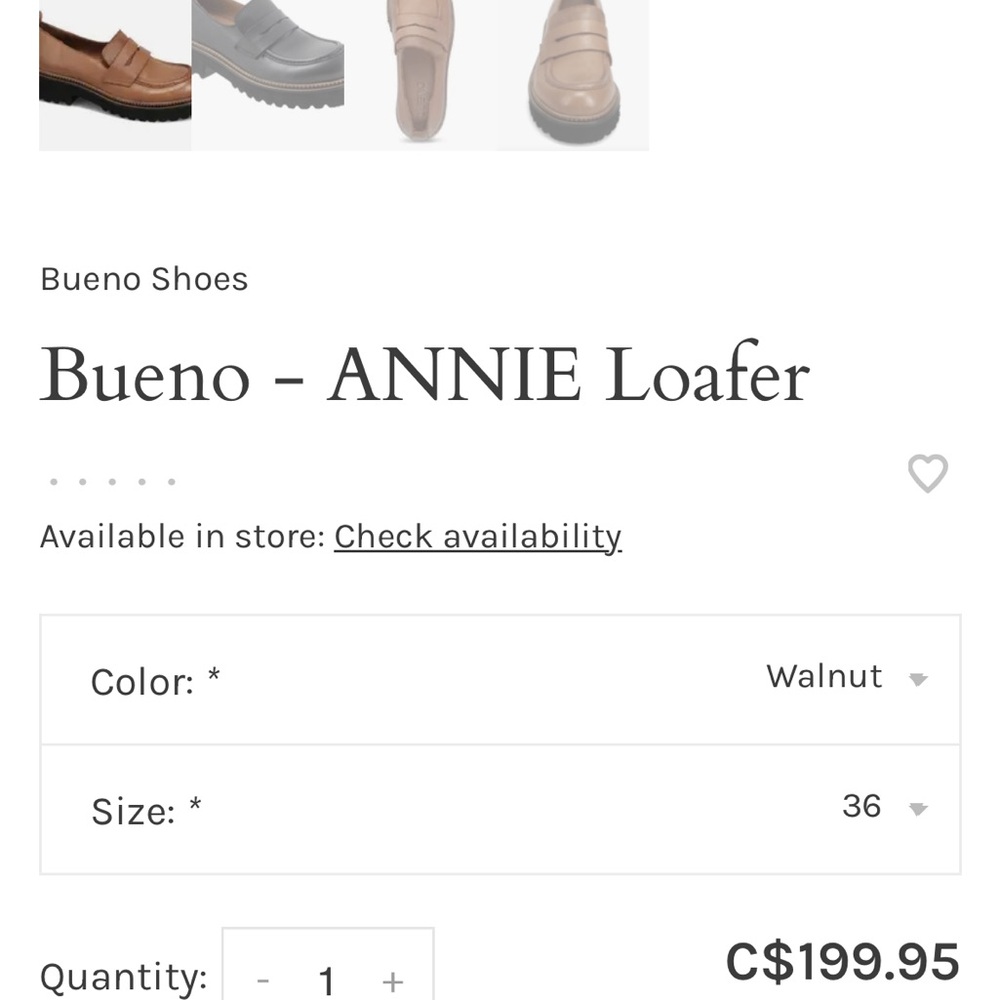 Bueno Annie Loafers 39 - Picture 5 of 5